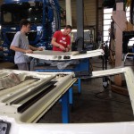 Abdeckung abschrauben