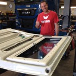 das Fenster ist montiert